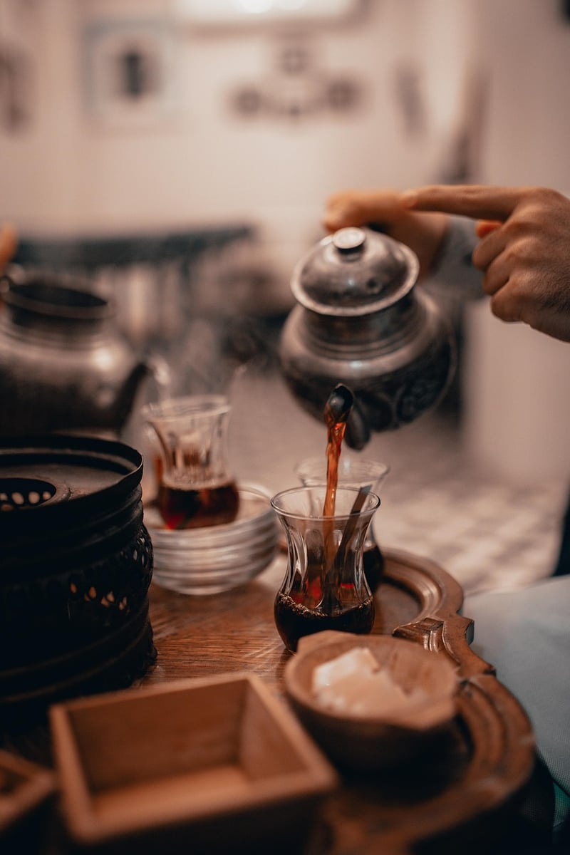 Moroccan Mint Tea Ceremony